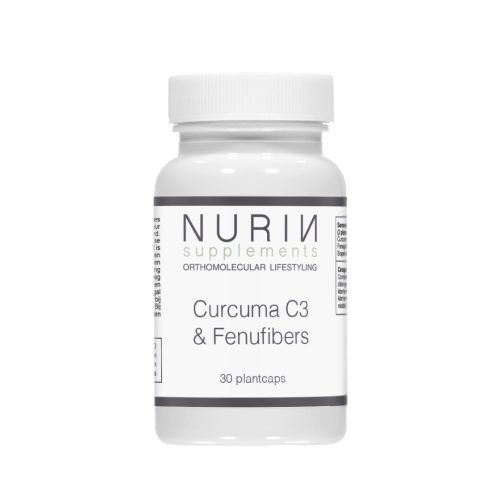 Curcuma C3 & Fenufibers: Inhoud 30 plantcaps