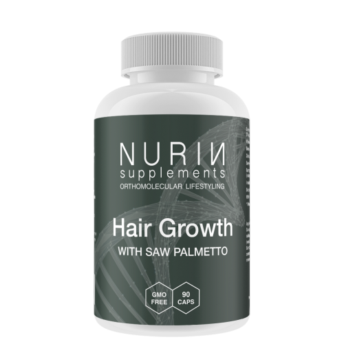 Hair Growth-Saw Palmetto: Inhoud 90 Capsules 