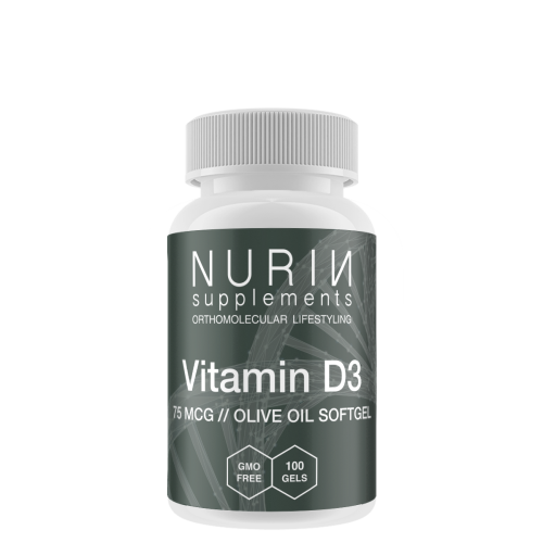 Vitamine D3 75mg: Inhoud 100 softgels