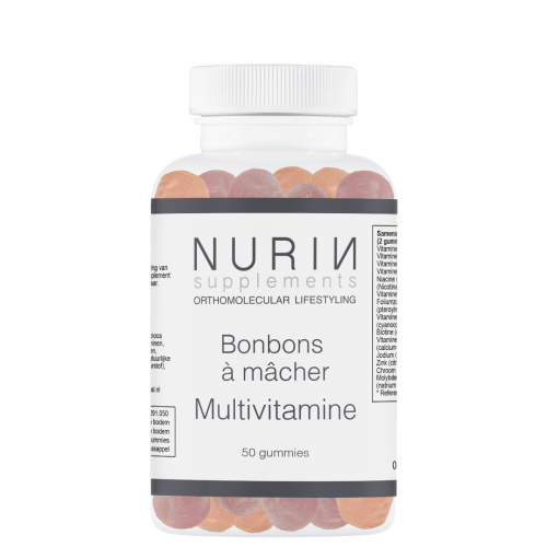 Bonbons à mâcher Multivitamine: Inhoud 50 gummies