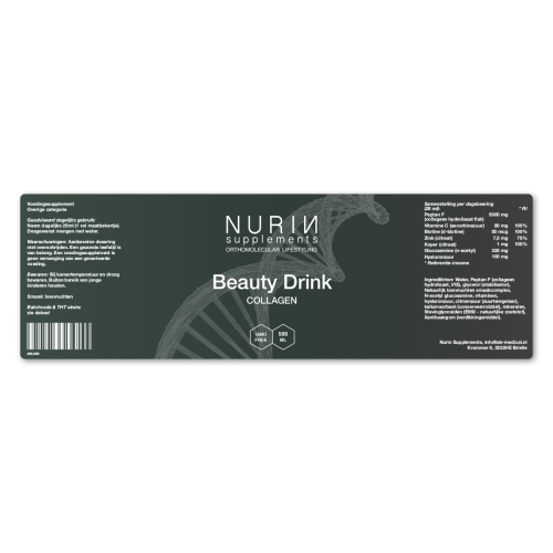 Beauty Drink Collageen: Inhoud 500ml - Afbeelding 3